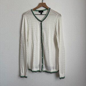 Lands End Supima Cotton Cardigan